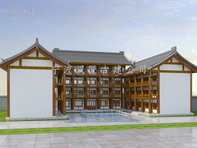仿古建筑設計效果案例欣賞