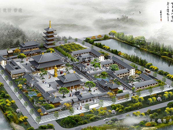仿古建筑屋面瓦作系統(tǒng)精細(xì)化，底瓦、蓋瓦、脊飾的鋪設(shè)工藝標(biāo)準(zhǔn)
