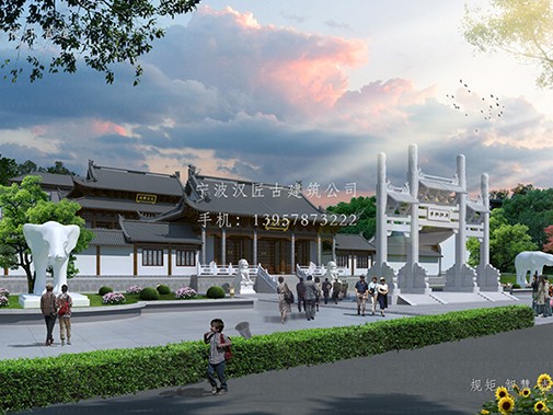貴州最大的彝族仿古建筑
